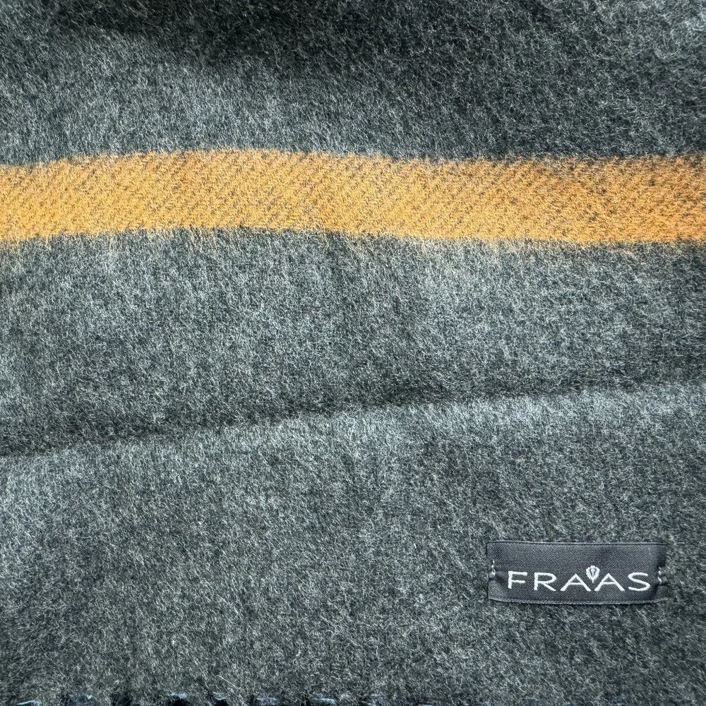 Fraas Reversible Scarf Stripped Fringe Germany